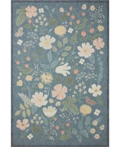 Rifle Paper Co Cotswolds Cot 01 Rug Collection In White