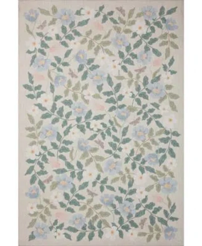 Rifle Paper Co Cotswolds Cot 02 Rug Collection In Sand