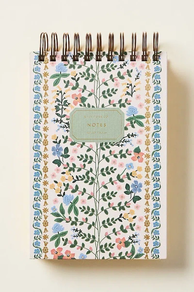 Rifle Paper Co Delphine Desktop Spiral Notepad In Multi