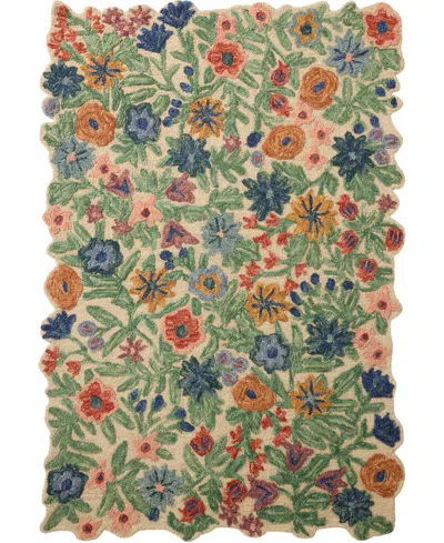 Rifle Paper Co Edith Edt-01 8'6" X 11'6" Area Rug In Multi