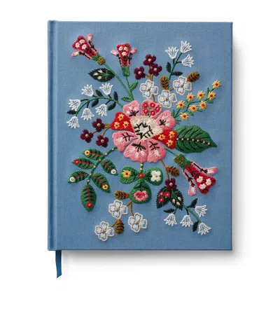 Rifle Paper Co Embroidered Gracie Sketch Book In Multi