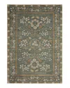 Rifle Paper Co . Fiore Fio-01 Area Rug, 2'7 X 4' In Slate/sage