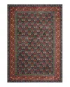 Rifle Paper Co . Fiore Fio-02 Area Rug, 3'7 X 5'7 In Navy