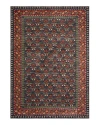 Rifle Paper Co . Fiore Fio-02 Area Rug, 7'10 X 10' In Navy