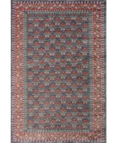 Rifle Paper Co Fiore Fio 02 Rug Collection In Gray