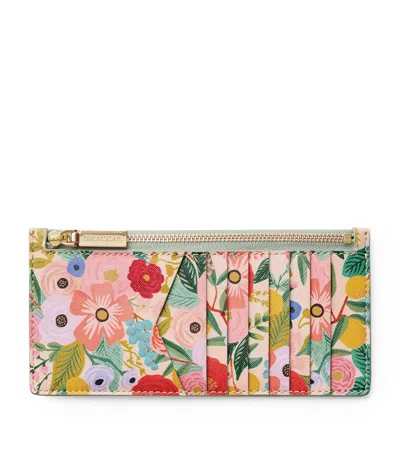 Rifle Paper Co Garden Party Card Wallet In Multi