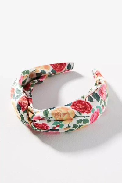 Rifle Paper Co Garden Party Knot Headband In Gold