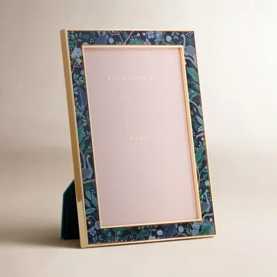 Rifle Paper Co Glass Picture Frame In Blue