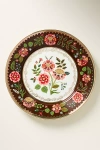 Rifle Paper Co Gracie Dessert Plates, Set Of 4 In Brown