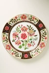 Rifle Paper Co Gracie Porcelain Dinner Plates, Set Of 4 In Multi