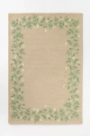 Rifle Paper Co Highgrove Floral Rug In Green