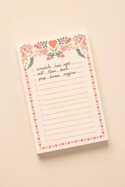 Rifle Paper Co Juliet Notepad In Neutral
