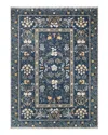 Rifle Paper Co . Kismet Kis-01 Area Rug, 6'7 X 9'4 In Navy