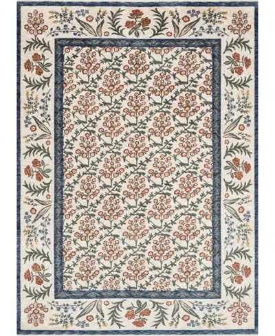 Rifle Paper Co Kismet Kis-02 7'10" X 10'10" Area Rug In White