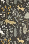 Rifle Paper Co . Menagerie Wallpaper In Black