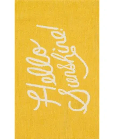 Rifle Paper Co Minnie Min 01 Rug Collection In Yellow