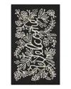 Rifle Paper Co . Minnie Min-03 Area Rug, 2'3 X 3'9 In Black