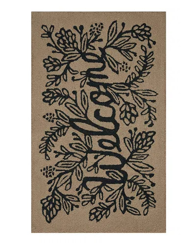 Rifle Paper Co . Minnie Min-03 Area Rug, 2'3 X 3'9 In Cream