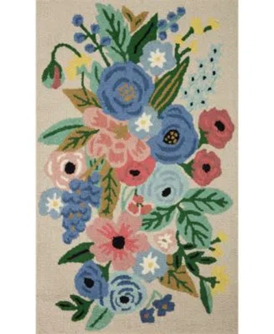 Rifle Paper Co Minnie Min 08 Rug Collection In Cream