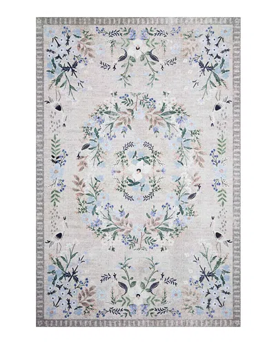Rifle Paper Co . Palais Pal-03 Area Rug, 7'6 X 9'6 In Stone