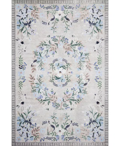 Rifle Paper Co Palais Pal-03 7'6" X 9'6" Area Rug