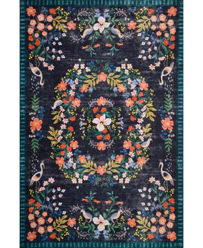 Rifle Paper Co Palais Pal-03 7'6" X 9'6" Area Rug In Multi
