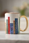 Rifle Paper Co Porcelain Book Club Mug