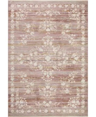 Rifle Paper Co Provence Pro 05 Rug Collection In Pink