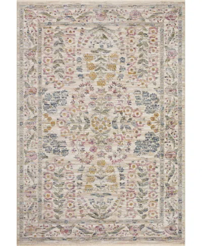 Rifle Paper Co Provence Pro-02 7'10" X 10' Area Rug In White