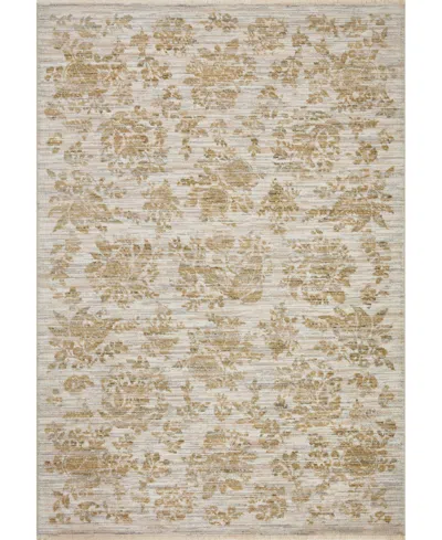 Rifle Paper Co Provence Pro-06 3'7" X 5'7" Area Rug In White