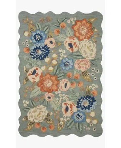 Rifle Paper Co Silhouette Sih 01 Rug Collection In Sage
