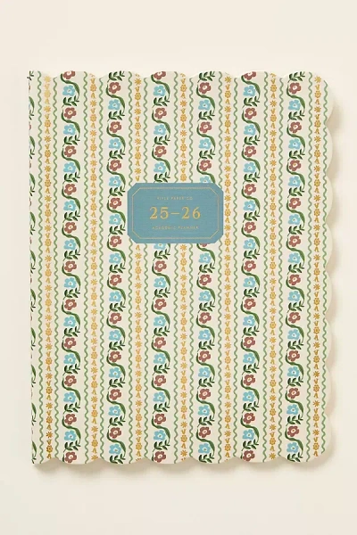 Rifle Paper Co Softbound 17-month 2025-2026 Planner In Blue