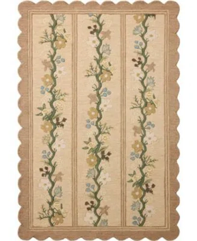 Rifle Paper Co Thistle Thi 01 Rug Collection In Blush,multi