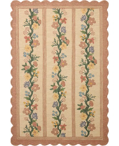 Rifle Paper Co Thistle Thi-01 7'9" X 9'9" Area Rug In Multi