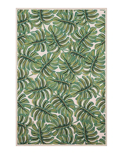 Rifle Paper Co . Veranda Vrn-01 Area Rug, 3' X 5' In Cream