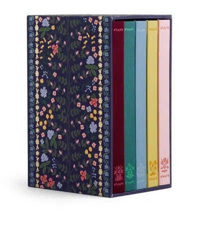 Rifle Paper Co Wildwood Boxed Journal Set In Multi