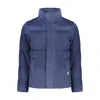Rifle Blue Polyester Coat In Blue