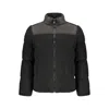 Rifle Black Polyester Shell Jacket In Black