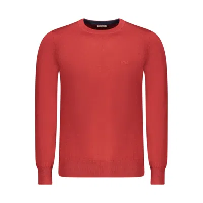 Rifle Red Wool Men Sweater
