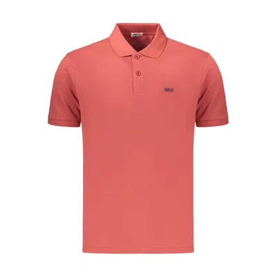 Rifle Rosso Cotton Men's Polo In Orange