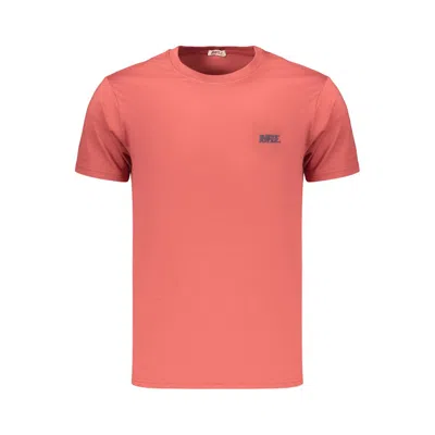 Rifle Rosso Cotton Men's T-shirt In Red