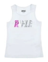 Rifle Toddler Girl Top White Size 5 Cotton, Elastane In White