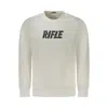 Rifle White Cotton Men Sweater In White