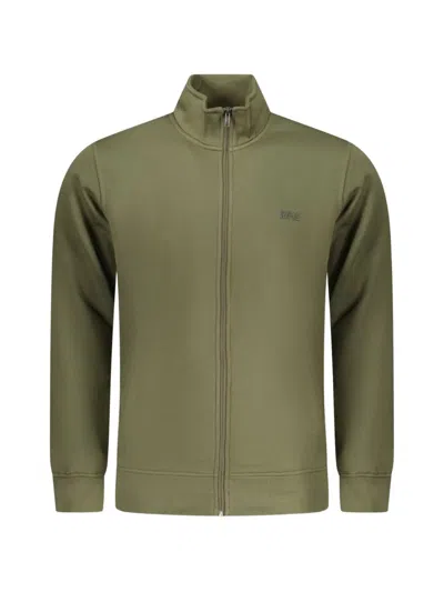 Rifle Zip-up Cotton Sport Jacket In Green