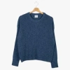 RIFÒ DARIA RECYCLED COTTON jumper IN BLUE