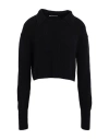 Rifò Woman Sweater Black Size L Recycled Cotton, Organic Cotton In Black