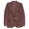 Rifugio Suede Blazer In Brown