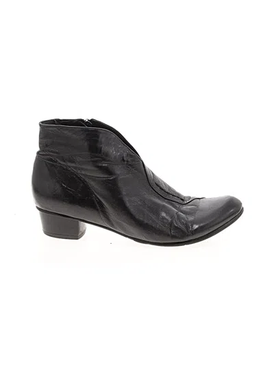 Pre-owned Rigards Ankle Boots In Black