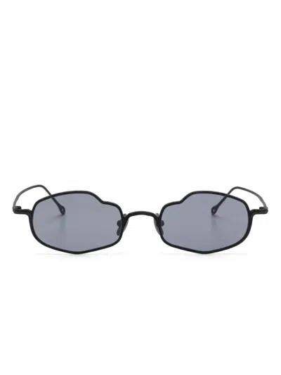 Rigards Geometric-frame Sunglasses In 黑色