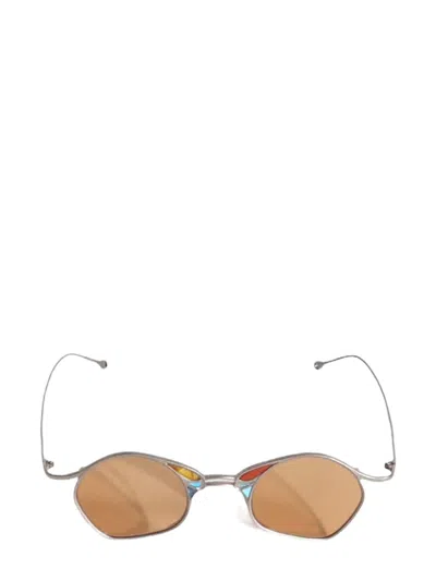 Rigards Geometric-frame Sunglasses In Silver